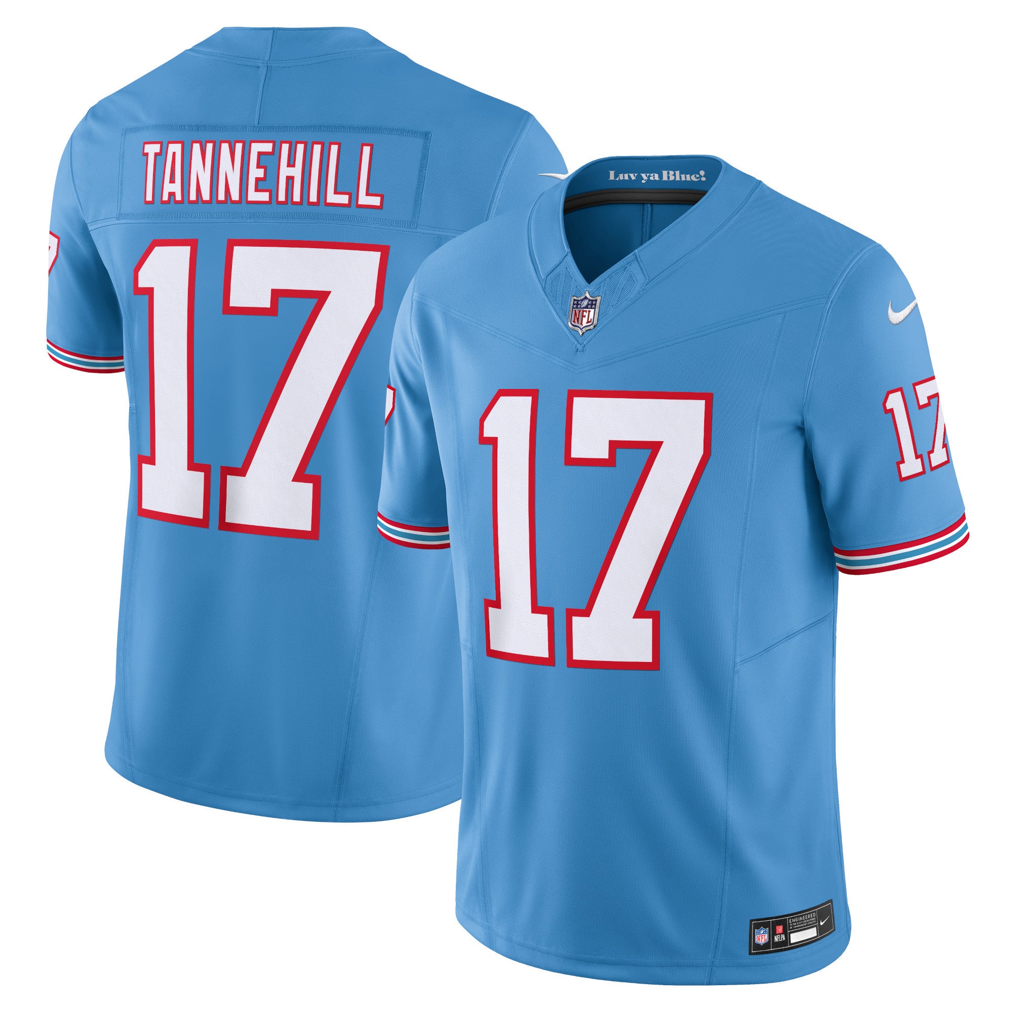 Ryan Tannehill Tennessee Titans Nike Vapor F.U.S.E. Limited Jersey   Light Blue