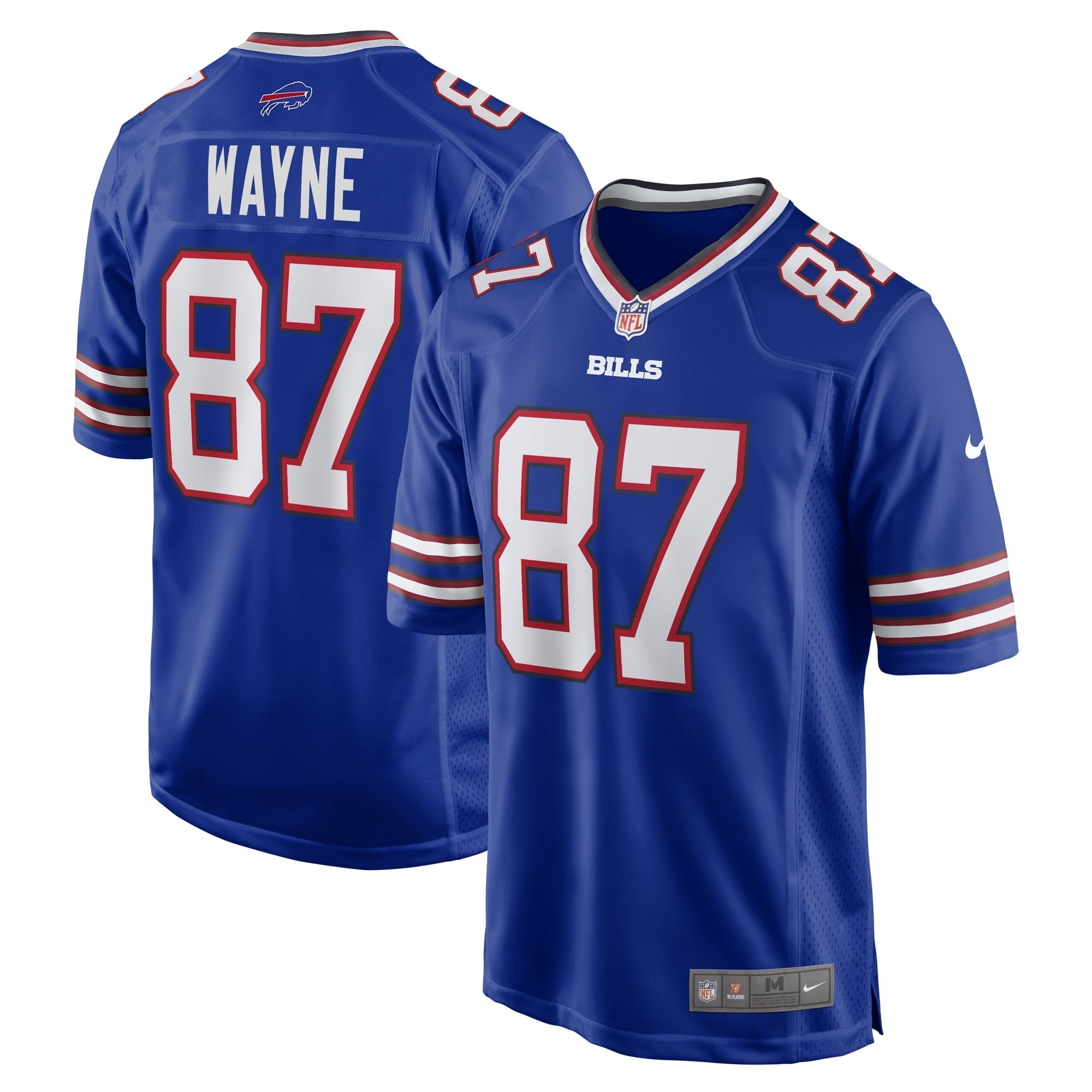 Men s Nike Jalen Wayne Royal Buffalo Bills Team Game Jersey