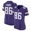 Johnny Mundt Minnesota Vikings Nike Women s Game Player Jersey   Purple