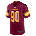 Montez Sweat Washington Commanders Nike Youth Game Jersey   Burgundy