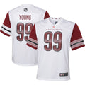 Chase Young Washington Commanders Nike Youth Game Jersey   White