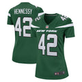 Thomas Hennessy New York Jets Nike Women s Game Jersey   Gotham Green