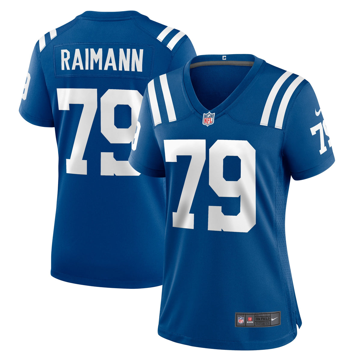 Bernhard Raimann Indianapolis Colts Nike Women s Player Game Jersey   Royal