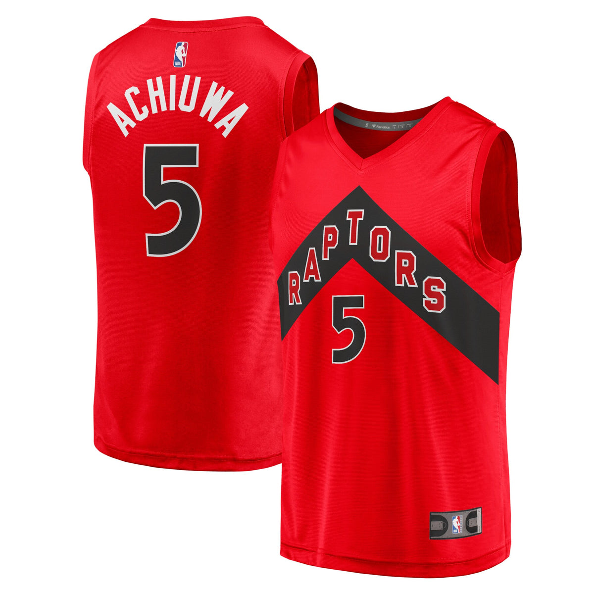 Precious Achiuwa Toronto Raptors Fanatics Branded 2021/22 Fast Break Replica Jersey - Icon Edition - Red