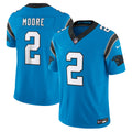 D.J. Moore Carolina Panthers Nike Vapor F.U.S.E. Limited Jersey   Blue