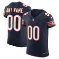 Chicago Bears Nike Vapor F.U.S.E. Elite Custom Jersey   Navy