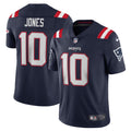 Men s Nike Mac Jones Navy New England Patriots Vapor Limited Jersey