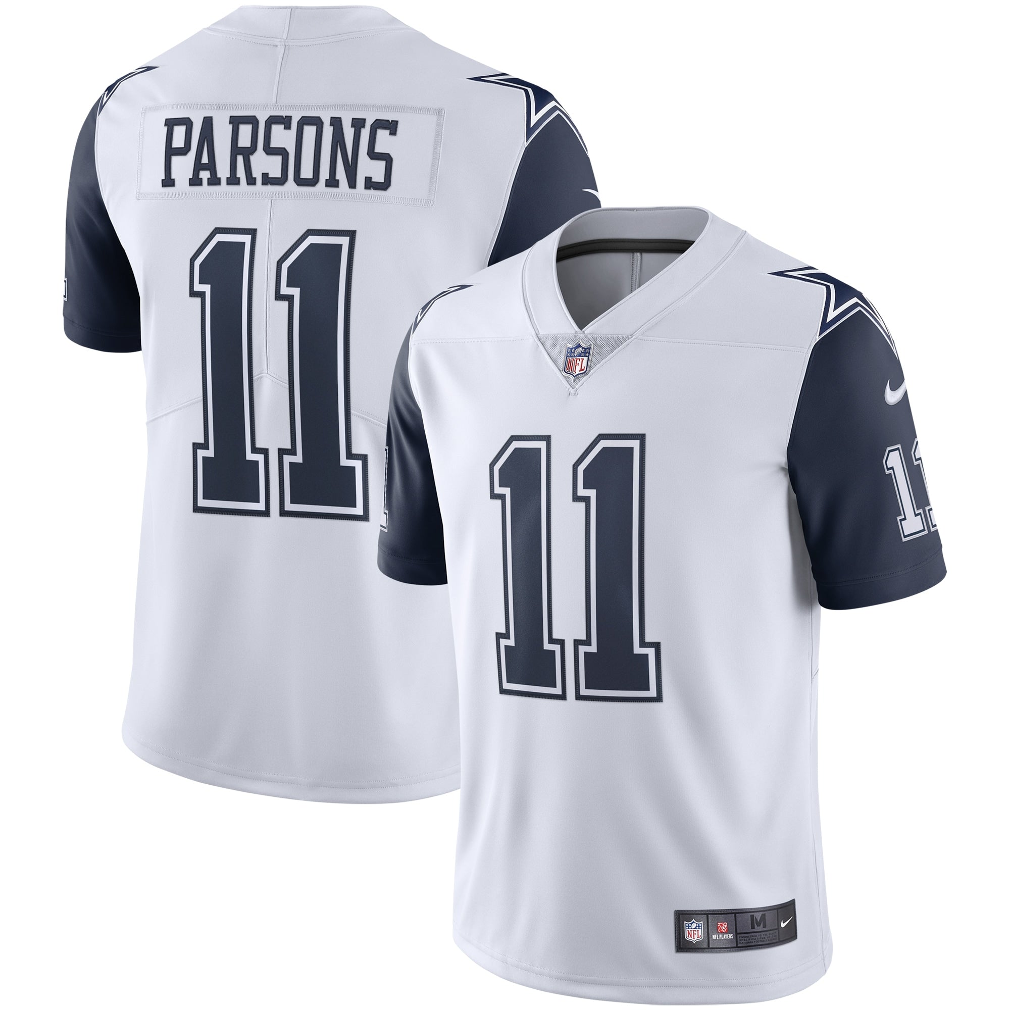 Micah Parsons Dallas Cowboys Nike Alternate 2 Vapor Limited Jersey   White