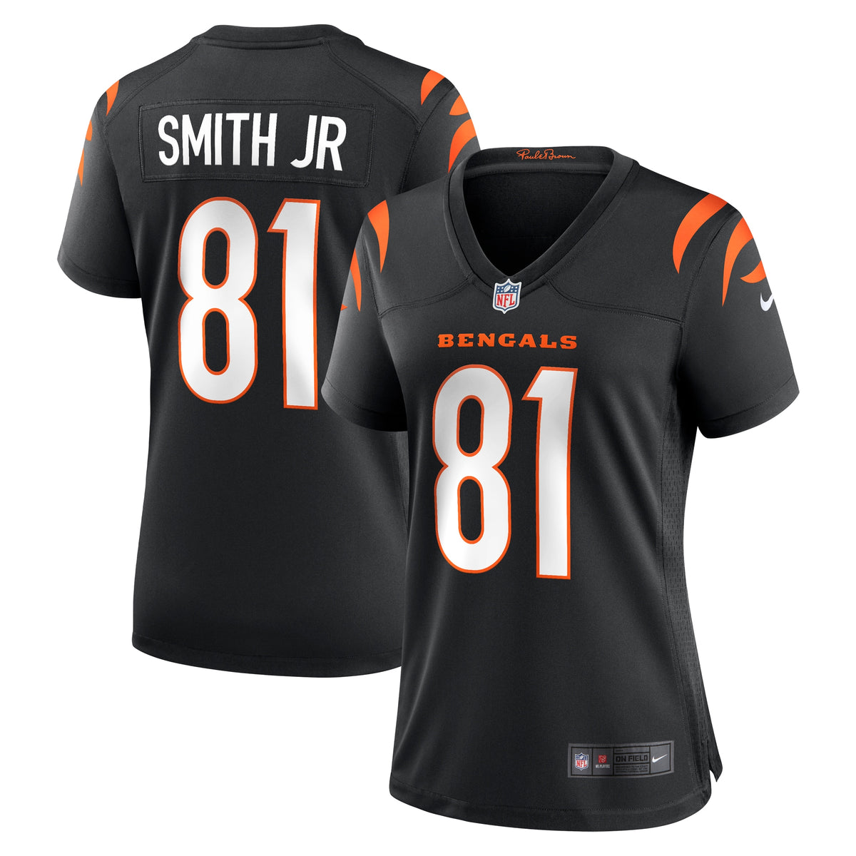 Irv Smith Jr. Cincinnati Bengals Nike Women s Game Jersey   Black