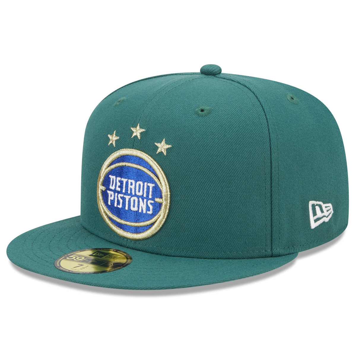 Detroit Pistons New Era 2022/23 City Edition Alternate Logo 59FIFTY Fitted Hat - Green