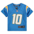 Preschool Nike Justin Herbert Powder Blue Los Angeles Chargers Game Jersey