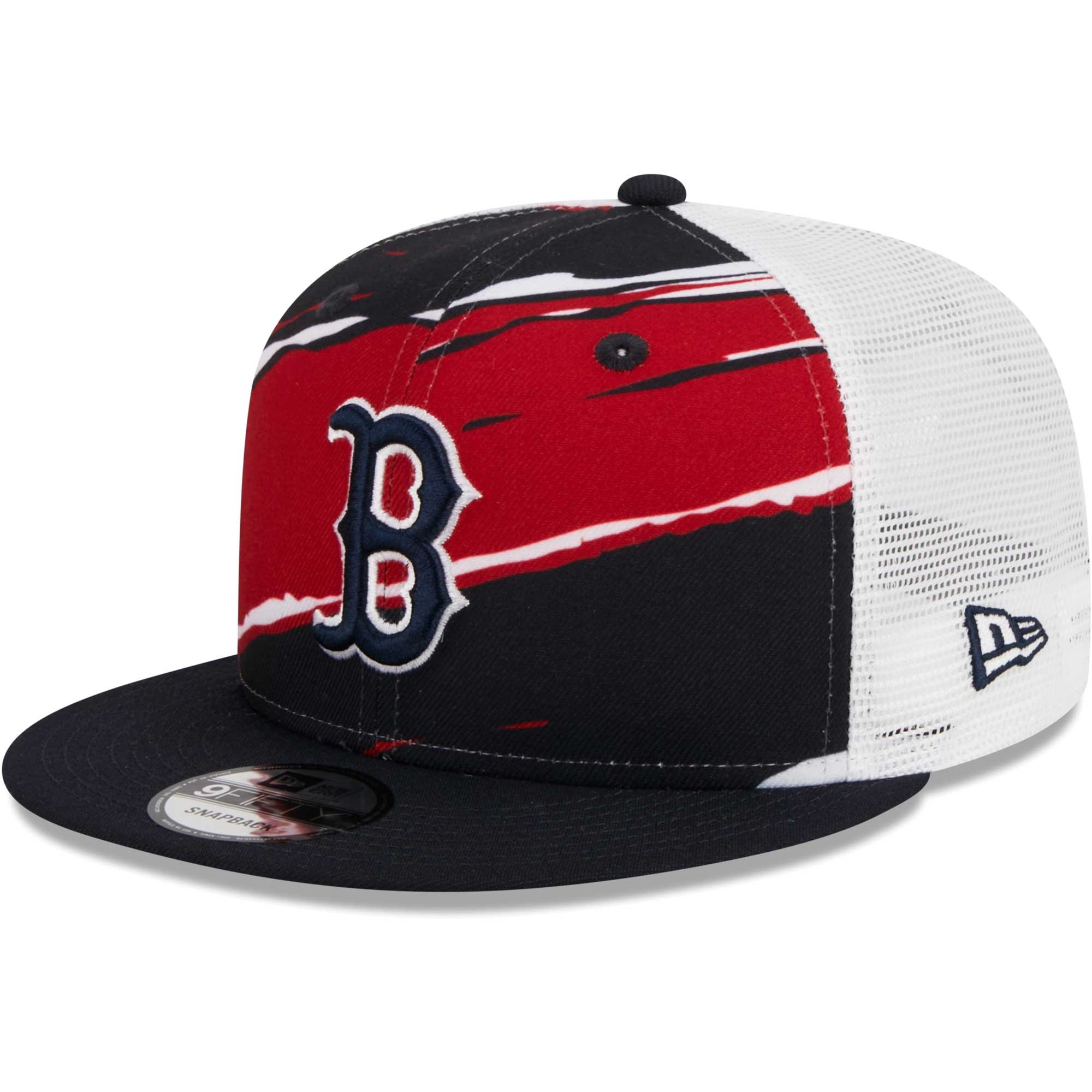 Boston Red Sox New Era Tear Trucker 9FIFTY Snapback Hat - Navy