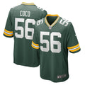 Men s Nike Jack Coco Green Green Bay Packers Game Player Jersey