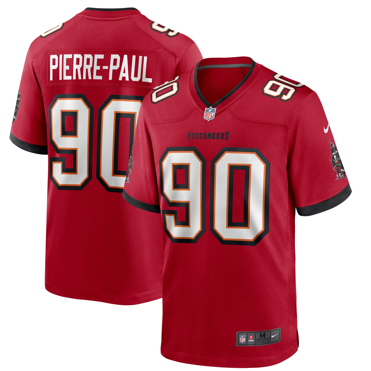 Jason Pierre-Paul Tampa Bay Buccaneers Nike Game Player Jersey   Red