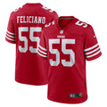 Jon Feliciano San Francisco 49ers Nike Game Player Jersey   Scarlet