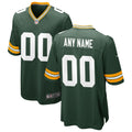Green Bay Packers Nike Custom Game Jersey   Green