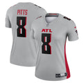 Women s Nike Kyle Pitts Gray Atlanta Falcons Inverted Legend Jersey