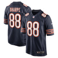 Men s Nike Tajae Sharpe Navy Chicago Bears Game Player Jersey