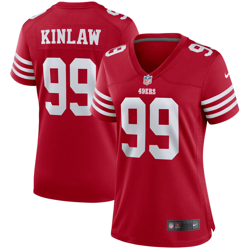 Javon Kinlaw San Francisco 49ers Nike Women s Player Jersey   Scarlet
