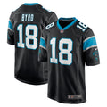 Damiere Byrd Carolina Panthers Nike Game Player Jersey   Black