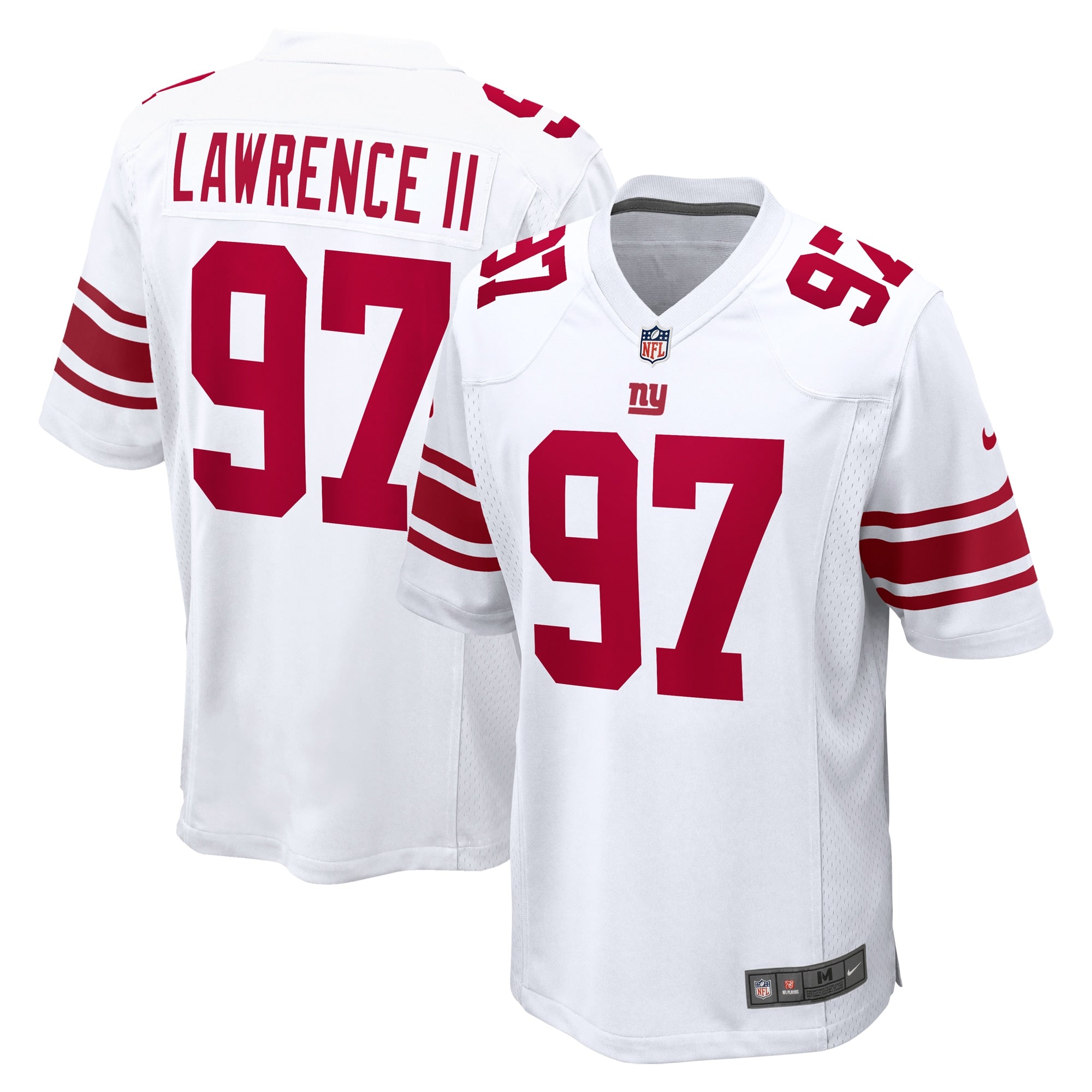 Dexter Lawrence II New York Giants Nike Game Player Jersey White