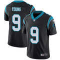 Youth Carolina Panthers Bryce Young Vapor Jersey   Black