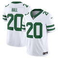 Men s Nike Breece Hall White New York Jets Legacy Vapor F.U.S.E. Limited Jersey