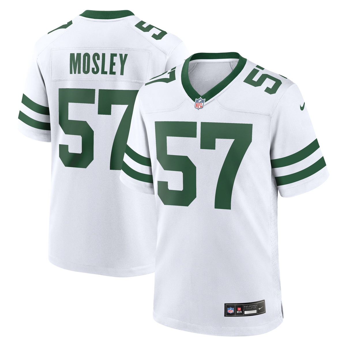 C.J. Mosley New York Jets Nike Legacy Player Game Jersey   White