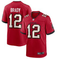 Tom Brady Tampa Bay Buccaneers Nike Game Player Jersey   Red