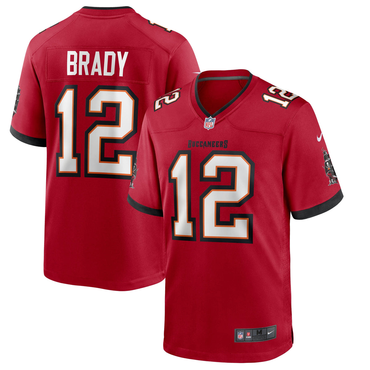 Tom Brady Tampa Bay Buccaneers Nike Game Player Jersey   Red