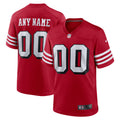 San Francisco 49ers Nike Alternate Custom Game Jersey   Scarlet