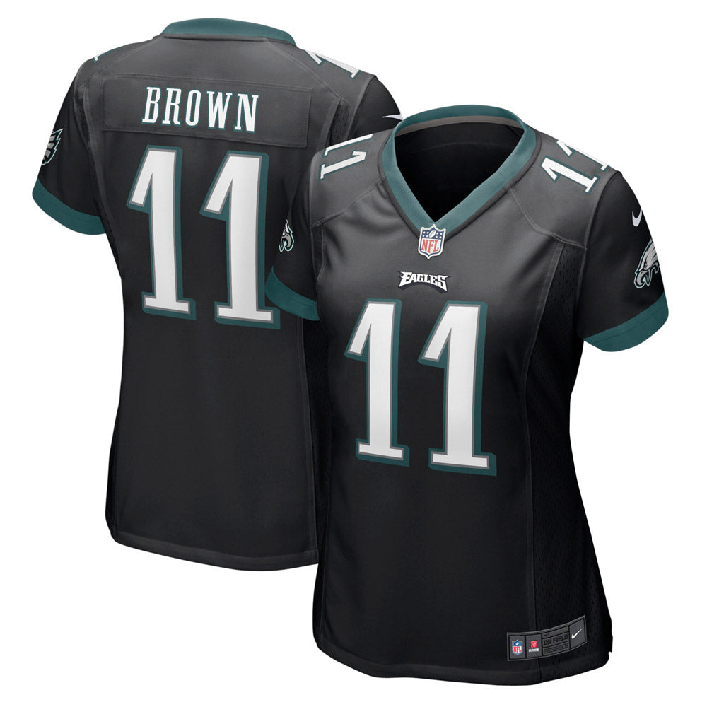 Women s Philadelphia Eagles A.J. Brown Player Game Jersey Black