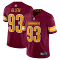 Jonathan Allen Washington Commanders Nike Vapor Limited Jersey   Burgundy