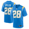 Isaiah Spiller Los Angeles Chargers Nike Game Jersey   Powder Blue