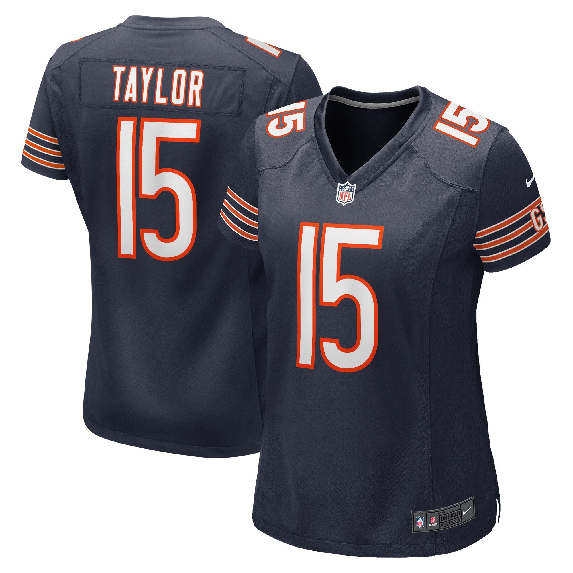 Trent Taylor Chicago Bears Nike Women s Team Game Jersey    Navy