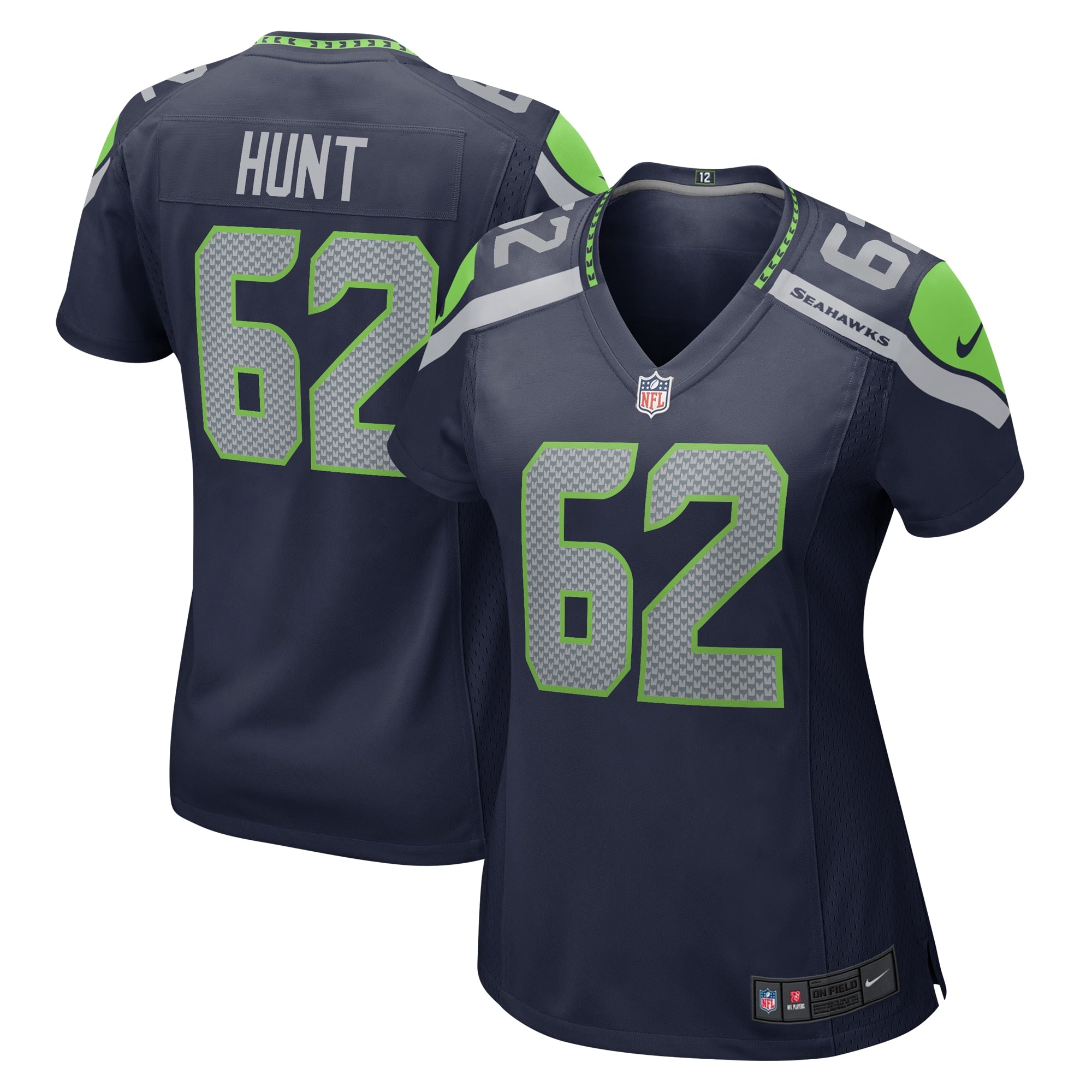 Joey Hunt Seattle Seahawks Nike Women s Home Game Player Jersey College Navy