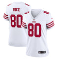Women s San Francisco 49ers Jerry Rice Retired Player Game Jersey White