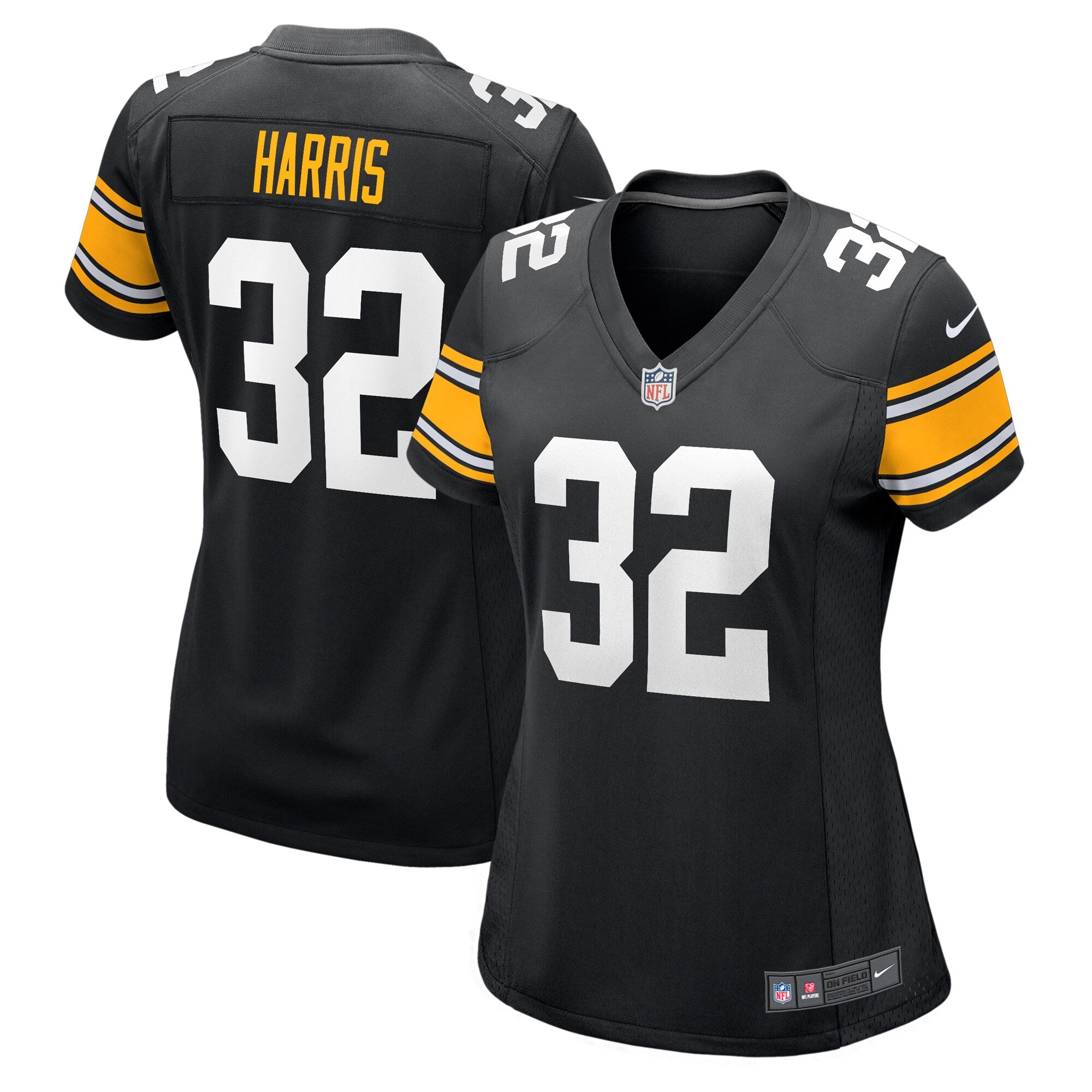 Franco Harris Pittsburgh Steelers Nike Women s Alternate Retired Player Jersey   Black