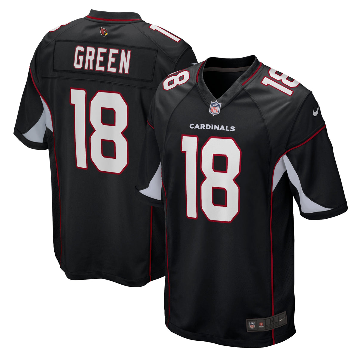 A.J. Green Arizona Cardinals Nike Game Jersey   Black