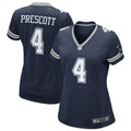 Dak Prescott Dallas Cowboys Nike Women s Game Team Jersey   Navy