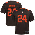 Nick Chubb Cleveland Browns Nike Youth Game Jersey   Brown