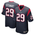 M.J. Stewart Houston Texans Nike Game Player Jersey   Navy