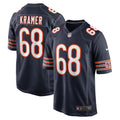 Doug Kramer Chicago Bears Nike Game Player Jersey   Navy