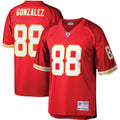Tony Gonzalez Kansas City Chiefs Mitchell   Ness Legacy Replica Jersey   Red