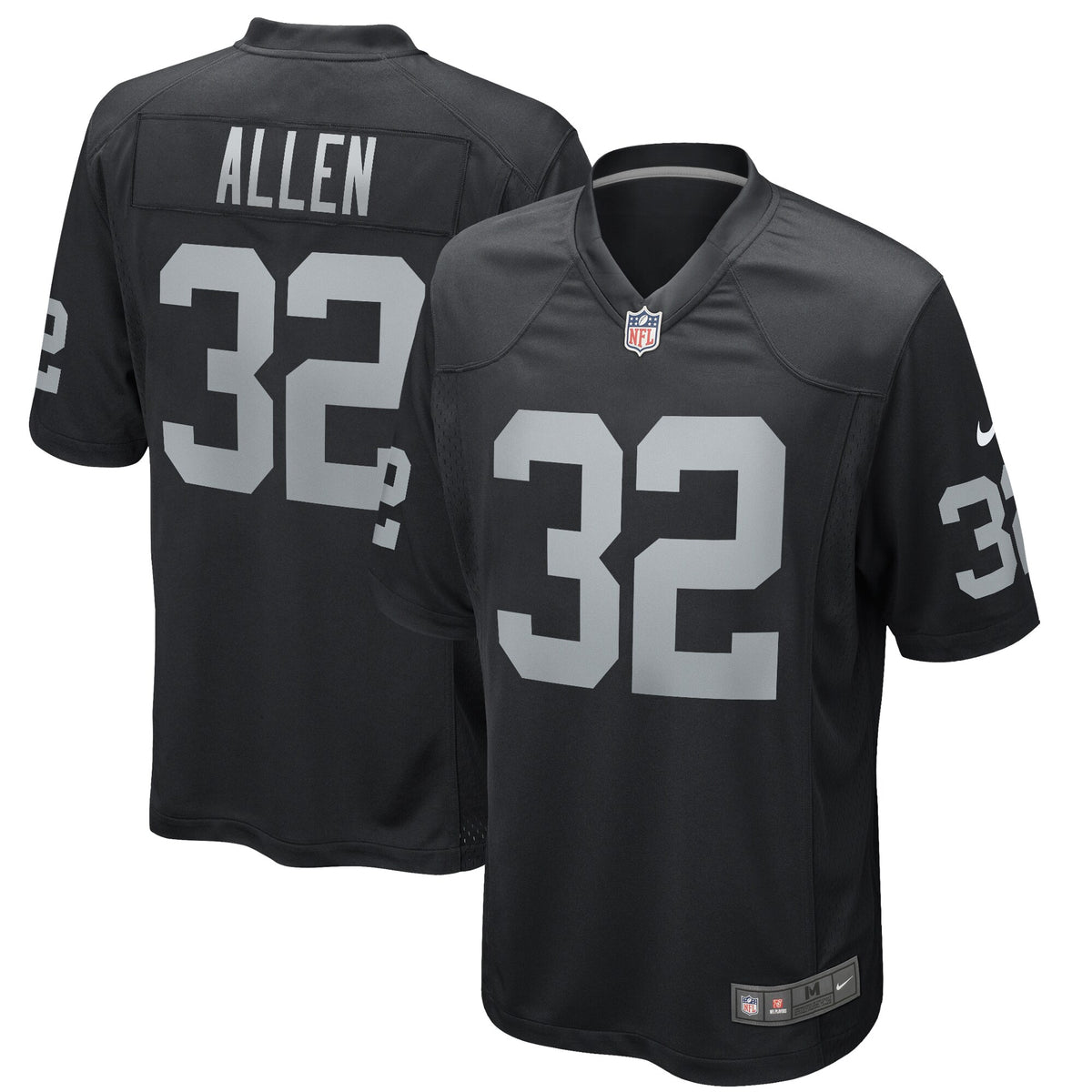 Marcus Allen Las Vegas Raiders Nike Game Retired Player Jersey   Black