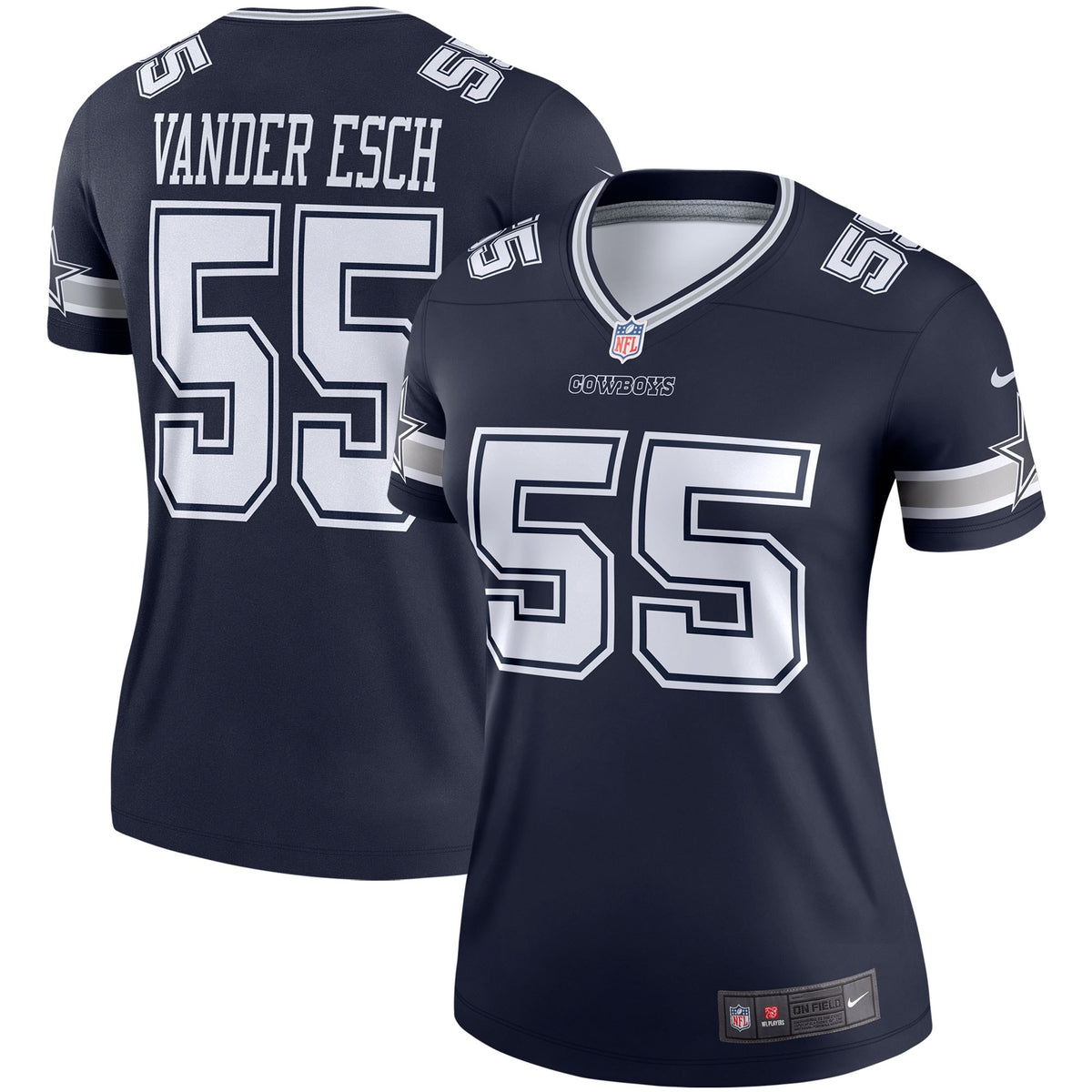 Leighton Vander Esch Dallas Cowboys Nike Women s Legend Player Jersey   Navy