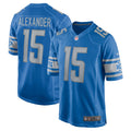 Maurice Alexander Detroit Lions Nike Player Game Jersey   Blue