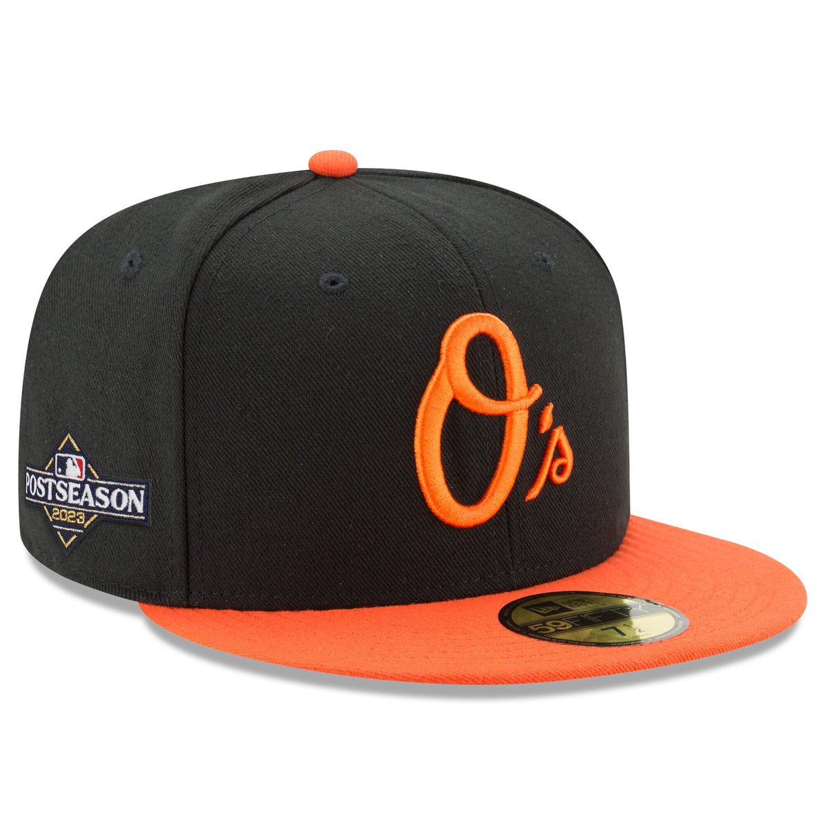 Baltimore Orioles New Era 2023 Postseason 59FIFTY Fitted Hat - Black