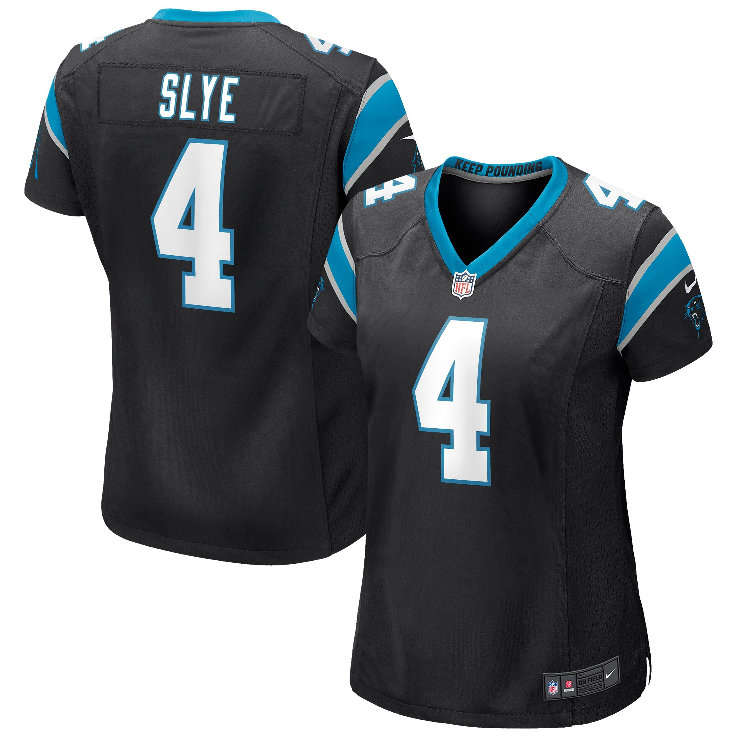 Joey Slye Carolina Panthers Nike Women s Game Jersey   Black