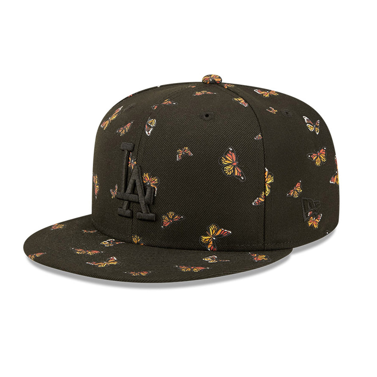 Los Angeles Dodgers New Era Flutter 59FIFTY Fitted Hat - Black